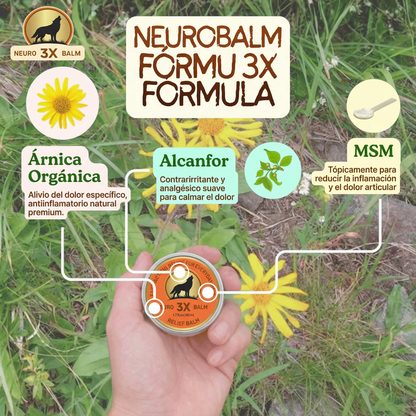 NeuroBalm 3X™ Bálsamo De Alivio MSM